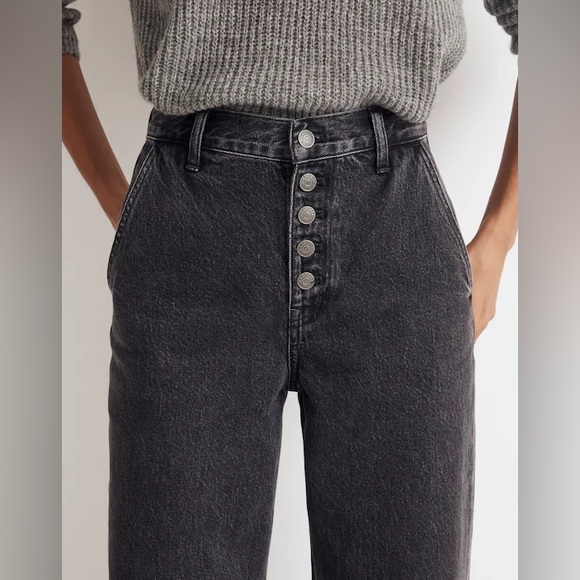 Madewell Superwide-Leg Jeans Selwick Wash Rigid - Picture 3 of 7